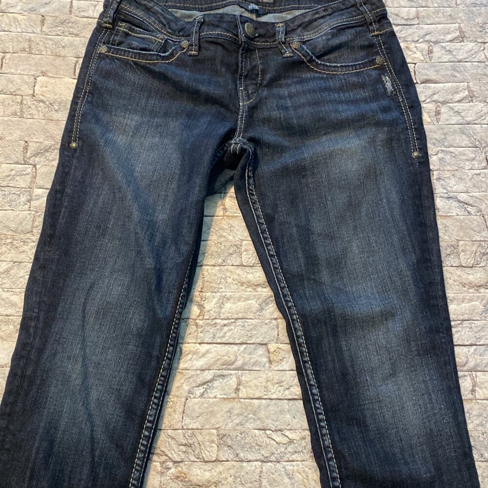 Silver jeans- Sz W28/ L31- Aiko Skinny - Picture 8 of 10